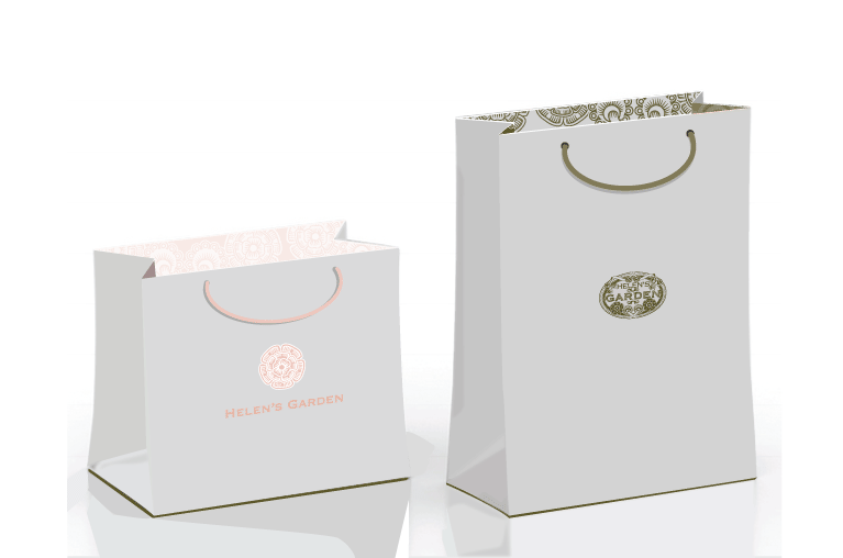 shopping bags with logo designs